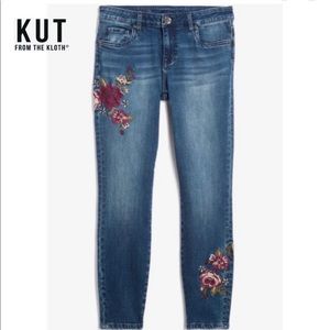 Kut by Kloth Catherine Jeans with embroidery!